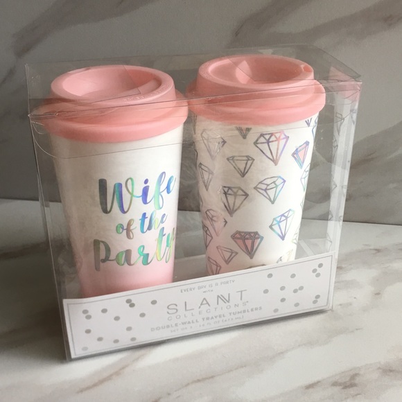 WIFE OF THE PARTY Travel Tumblers Double-Wall - Picture 5 of 6